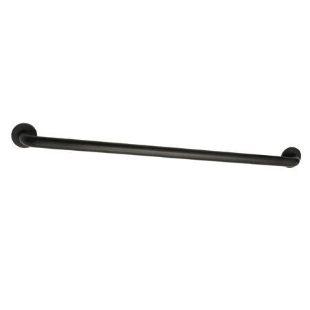 Kingston Brass DR514320 32-Inch x 1-1/4-Inch O.D Grab Bar, Matte Black DR514320